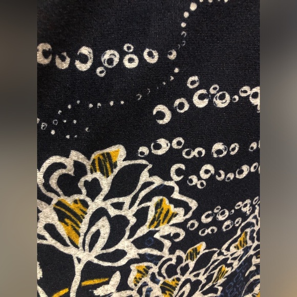 ADORABLE ORANGE FASHiON VILLAGE FLORAL PRINT TUNIC TOP - Picture 6 of 8